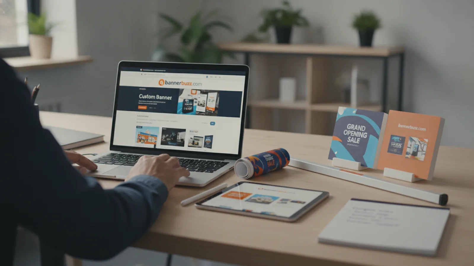 Bannerbuzz buying advice scene