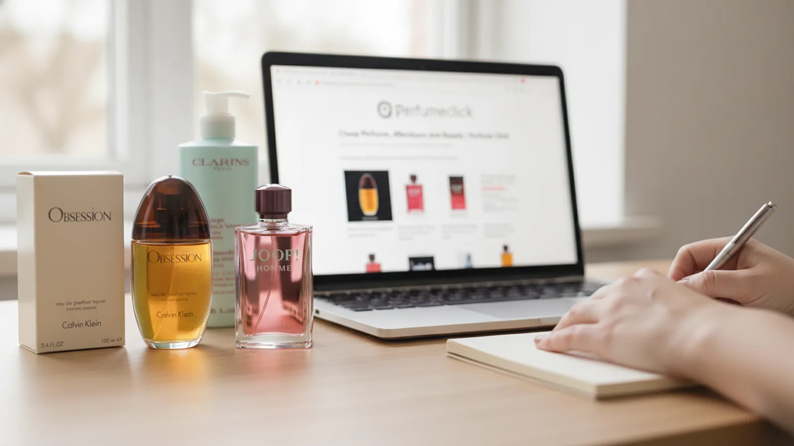 Perfumeclick buying advice scene