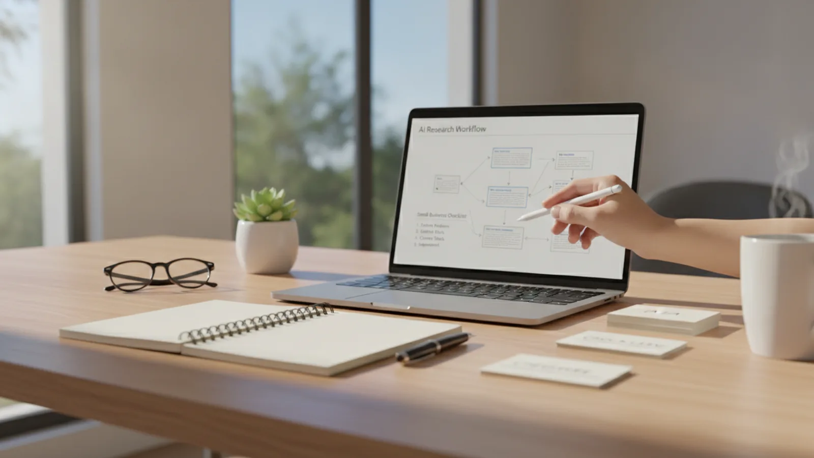 A Lightweight AI Research Workflow For A Small Business Checklist For First Time Readers cover image