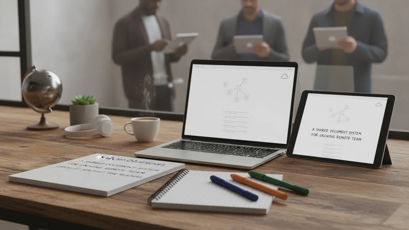 A Shared Document System For A Growing Remote Team Checklist For First Time Readers cover image