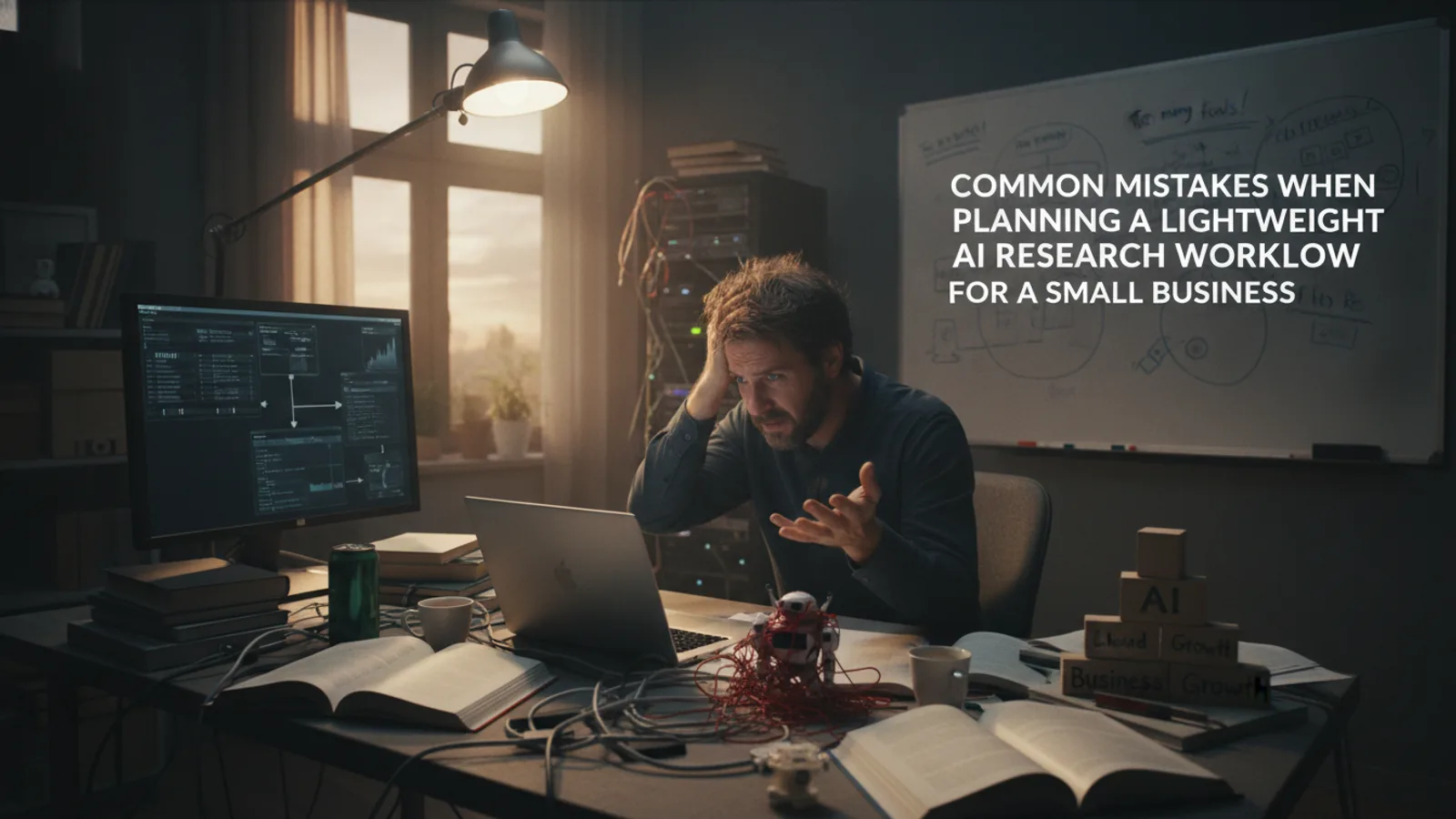 Common Mistakes When Planning A Lightweight AI Research Workflow For A Small Business cover image